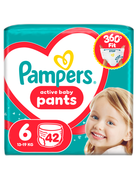 KAST 3 tk! Pampers Active Baby Pants Mähkmed, Suurus 6, 42 tk