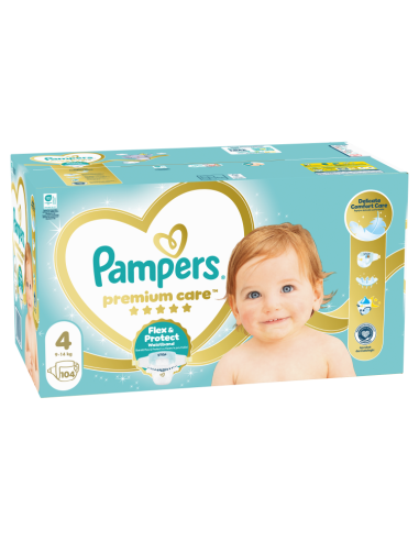 Pampers Premium Care Mähkmed, Suurus 4, 104 Mähet
