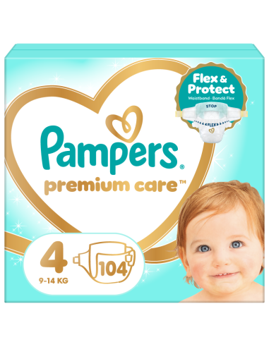 Pampers Premium Care Mähkmed, Suurus 4, 104 Mähet