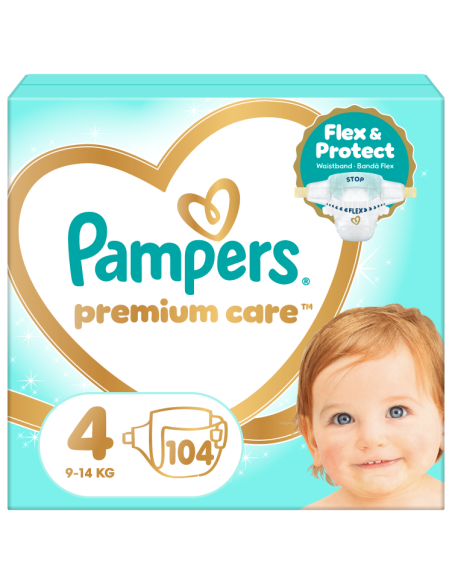 Pampers Premium Care Mähkmed, Suurus 4, 104 Mähet