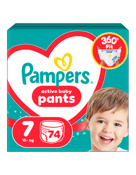 Pampers Active Baby Pants Mähkmed, Suurus 7, 74 Mähet