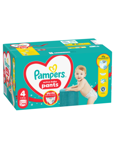 Pampers Active Baby Pants Mähkmed, Suurus 4,...