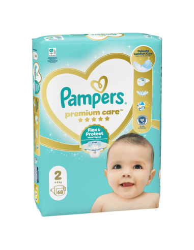 Pampers Premium Care Mähkmed,  Suurus 2, 68 Mähet