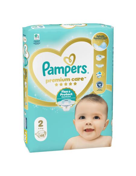 Pampers Premium Care Mähkmed,  Suurus 2, 68 Mähet