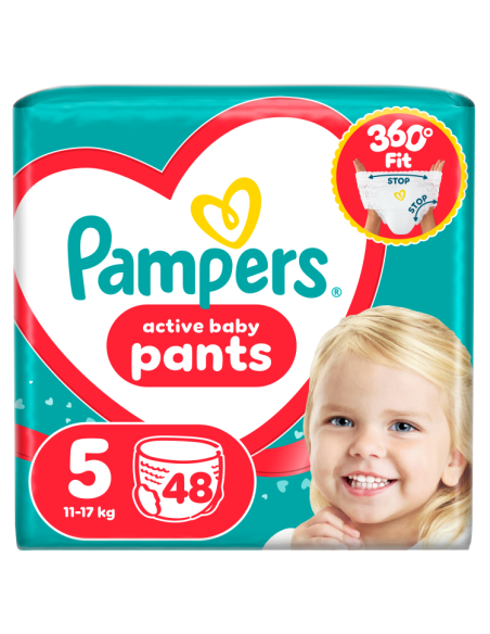 Pampers Active Baby Pants Püksmähkmed,  Suurus 5, 48 Mähet