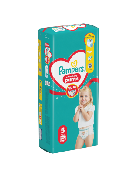 KAST 2 tk! Pampers Active Baby Pants Püksmähkmed,  Suurus 5, 48 Mähet