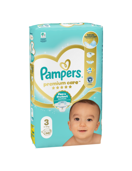 Pampers Premium Care Mähkmed, Suurus 3, 60 Mähet