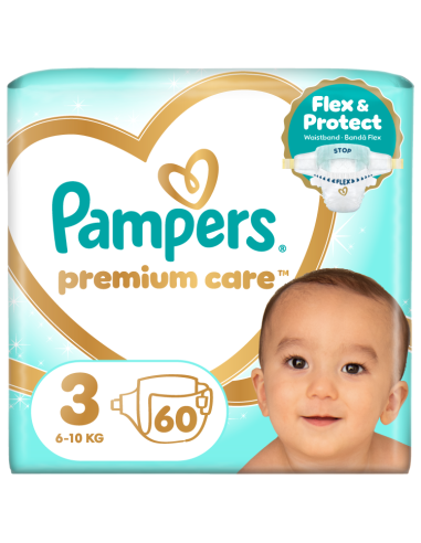 Pampers Premium Care Mähkmed, Suurus 3, 60 Mähet