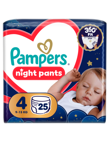 Pampers Night Pants Püksmähkmed, Suurus 4, 25...