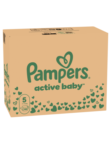 Pampers Active Baby Mähkmed, Suurus 5, 150 Mähet