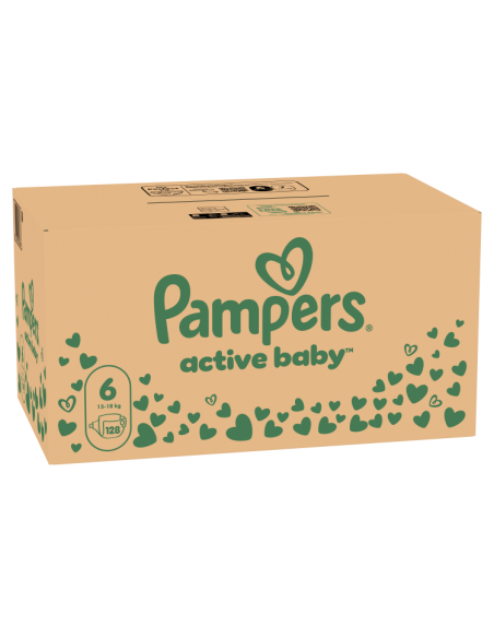 Pampers Active Baby Mähkmed, Suurus 6, 128 Mähet
