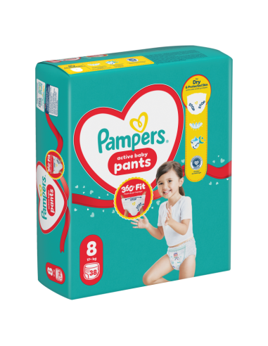Pampers Active Baby Pants püksmähkmed suurus 8...