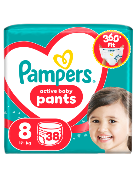 Pampers Active Baby Pants püksmähkmed suurus 8 (38 tk)