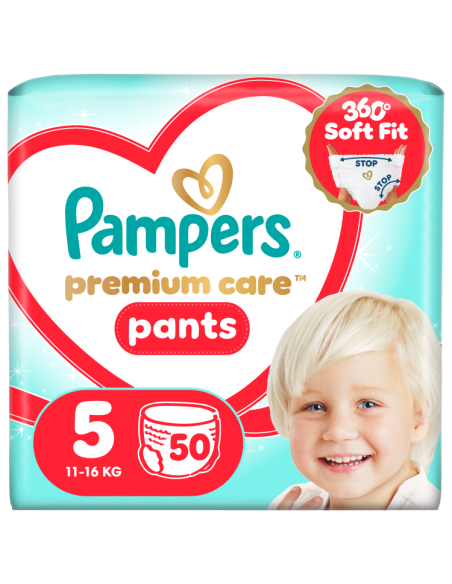 KAST 2 tk! Pampers Premium Care Pants püksmähkmed suurus 5 (2x50 tk)