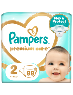 KAST 2 tk! Pampers Premium...