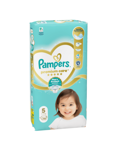 Pampers Premium Care teipmähkmed suurus 5 (58 tk)