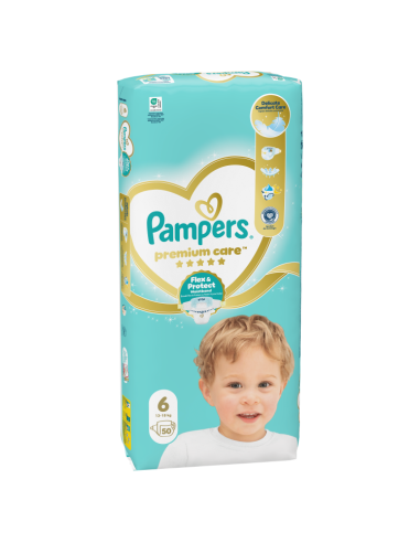 Pampers Premium Care teipmähkmed suurus 6 (50 tk)