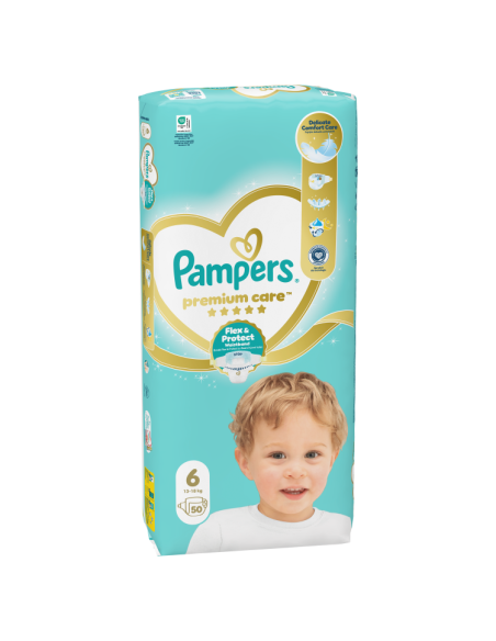 Pampers Premium Care teipmähkmed suurus 6 (50 tk)