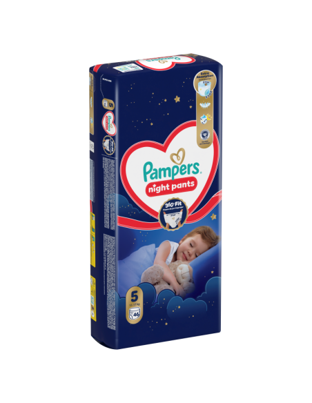 Pampers Night Pants püksmähkmed suurus 5 (46 tk)