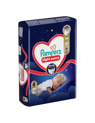 Pampers Night Pants püksmähkmed suurus 6 (40 tk)