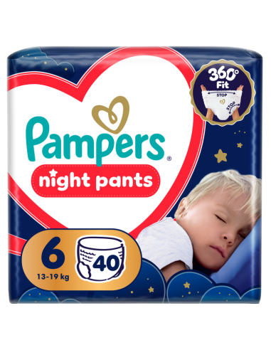 Pampers Night Pants püksmähkmed suurus 6 (40 tk)