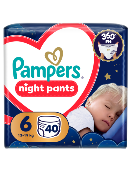 Pampers Night Pants püksmähkmed suurus 6 (40 tk)