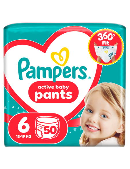 Pampers Active Baby Pants püksmähkmed suurus 6 (50 tk)