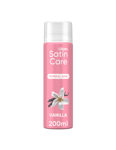 Gillette Raseerimisgeel Satin Care, Vanilla Olay, 200 ml