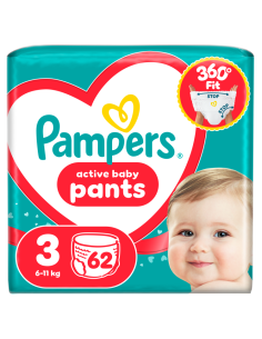 KAST 2 tk! Pampers Active...