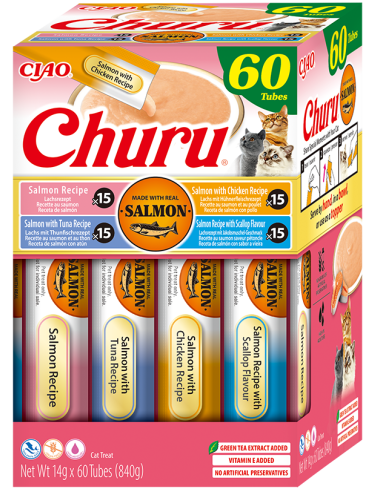 KAST 8 tk! Inaba Ciao Churu lõhe maius...
