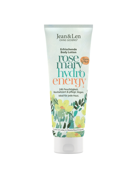 KAST 6 tk! Jean&Len niisutav kehakreem rosmariin ja ingver 250 ml