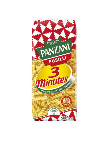 Panzani 3-minuti Fusilli 500g