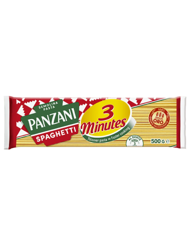 KAST 24 tk! Panzani 3-minuti spagetid 500g