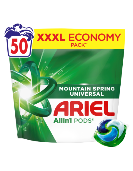 KAST 3 tk! Ariel All-in-1 PODS Mountain Spring pesukapslid 50 tk
