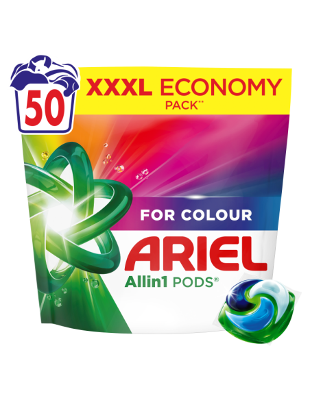 Ariel All-in-1 PODS Color Pesukapslid, 50 Pesukorda
