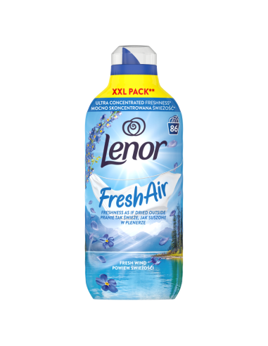KAST 6 tk! LENOR pesuloputusvahend Fresh Wind...