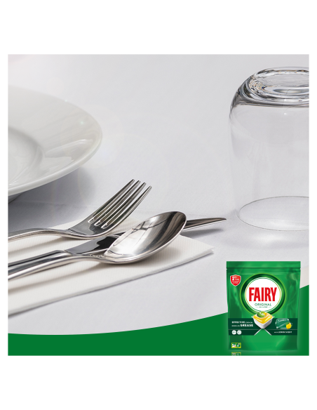 Fairy Original All in One nõudepesumasina tabletid Lemon 100 tk