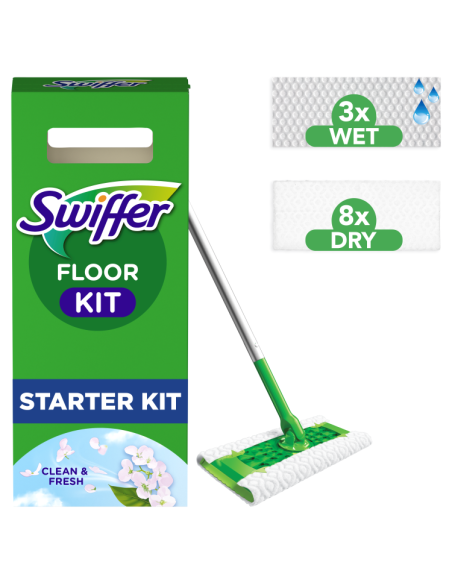 KAST 6 tk! Swiffer Sweeper põrandapuhastuse stardikomplekt