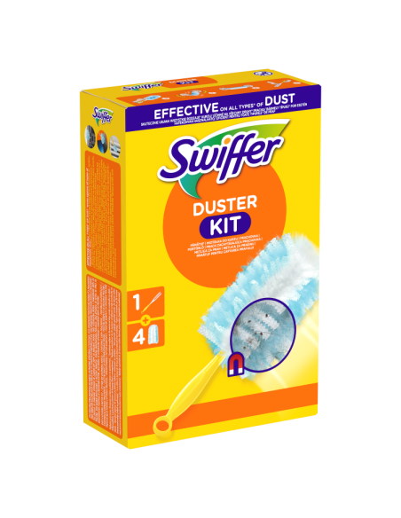 KAST 9 tk! Swiffer Duster Starter Kit Tolmuhari + Varuhari 4 tk