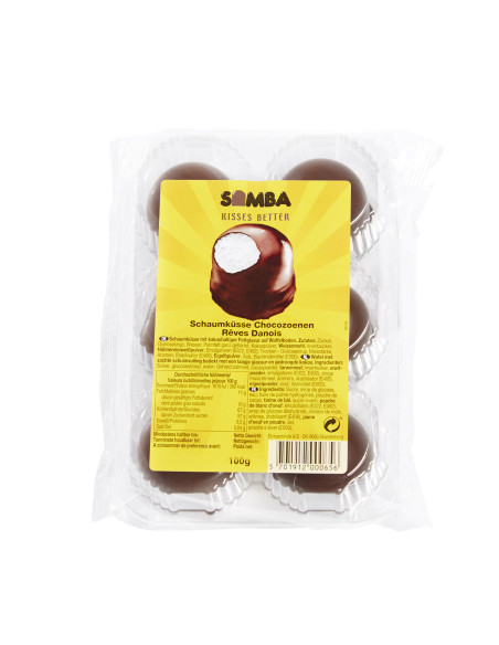 Samba maiusepall šokolaadis 100g