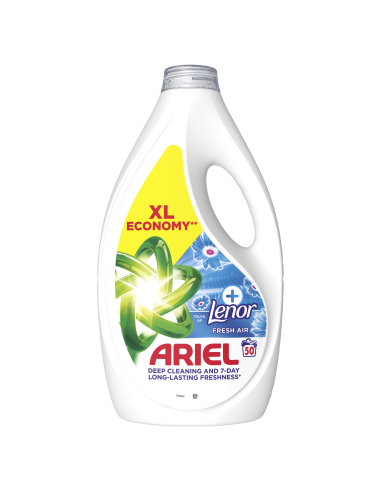 Ariel +Fresh Air Lenor Pesugeel, 50 Pesukorda,...