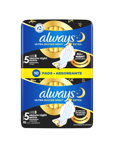 Always Ultra Secure Night Extra Size 5...