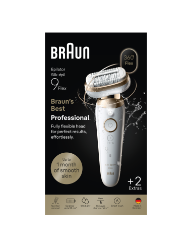 SES9-011 3D Braun Silk•épil 9 Flex epilaator