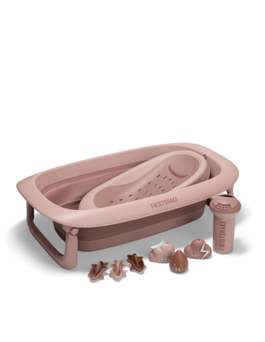 Twistshake vannikomplekt, roosa