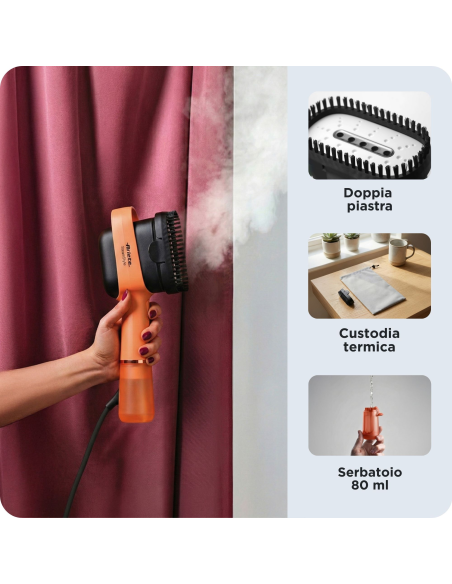 4301 Ariete Steam Style riideauruti 1200W Orange