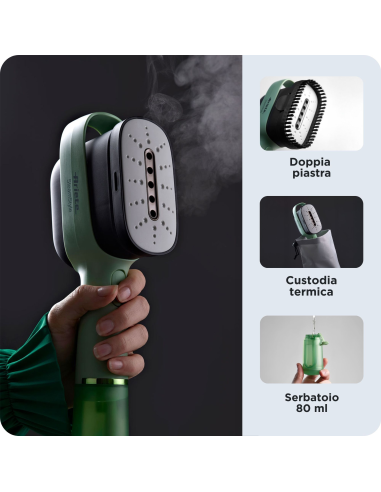 4301 Ariete Steam Style riideauruti 1200W Green