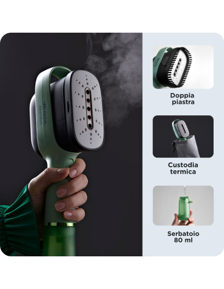 4301 Ariete Steam Style riideauruti 1200W Green