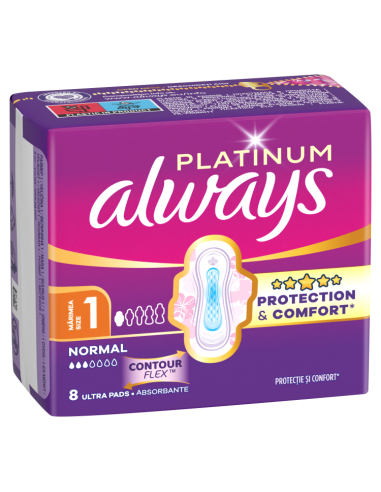 Always Platinum Normal hügieenisidemed...