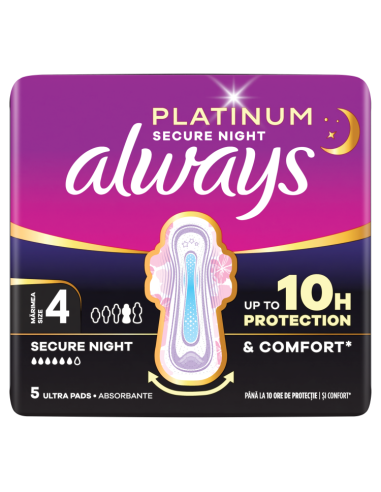 Always Platinum Secure Night hügieenisidemed...