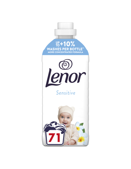 KAST 6 tk! LENOR pesuloputusvahend Sensitive Cotton Fresh 1.491 L
